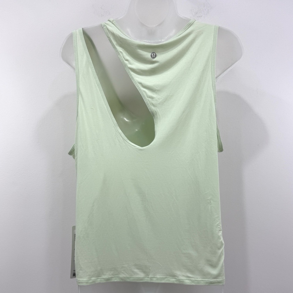 Lululemon Shoulder Cut Out Yoga Tank Womens 14 NWT Run Train Gym Athleisure - Picture 9 of 10